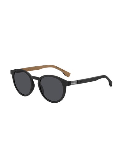 Buy Men's UV Protection Oval Sunglasses - Boss 1575/S Black Millimeter - Lens Size: 51 Mm in Saudi Arabia