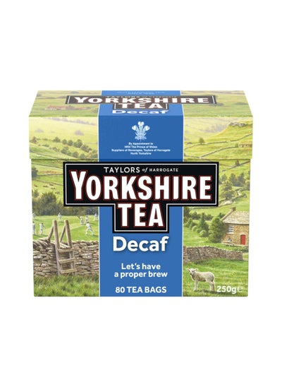 اشتري Yorkshire Decaffeinated 80 Tea Bags في الامارات