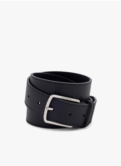 Buy Engraved Buckle Leather Belt in UAE