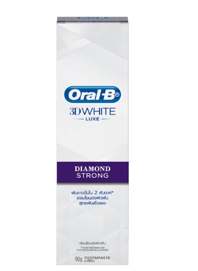 اشتري ORAL-B 3D WHITE LUXE DIMND STRNG T/P 90GM في الامارات