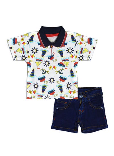 Buy Boys Polo t-shirt with Shorts set in Egypt