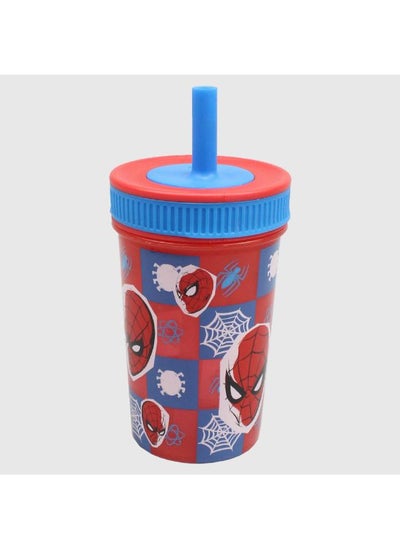 Buy Stor Spiderman Leakproof Silicone Straw Tumbler 465 ML in Egypt