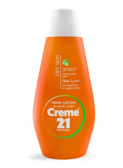 Buy Creme 21 Vitamin E and Aloe Vera Lotion Dry Skin 250ml in Egypt