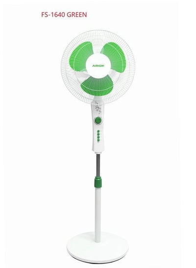 Buy Florita Stand Fan With Timer,16 Inch – FS-1640 – Green in Egypt