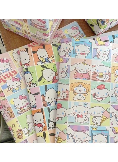 اشتري 9 ورقات من ورق تغليف هدايا عيد الميلاد الاحتفالي من Sanrio في السعودية