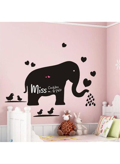 اشتري DIY Removable Wall Stickers For Children room Home Decor - Elephant board sticker في مصر