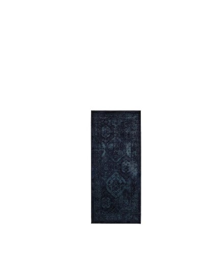 Buy Rug, low pile, dark blue, 80x180 cm in Saudi Arabia