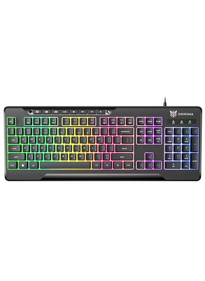 Buy G32 Gaming Mechanical Keyboards Ergonomic RGB Film Wired 104 Keys Keyboard in Saudi Arabia