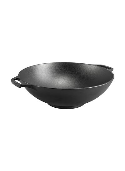 اشتري Lodge Cast Iron 14" Wok, Black, L14W, 14" Cast Iron Wok في الامارات