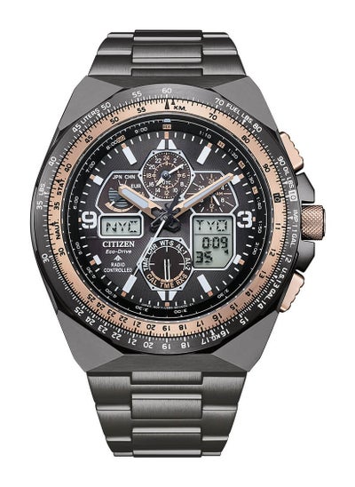 Buy Promaster Skyhawk Eco-Drive Stainless Steel Men's Watch in UAE