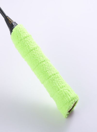 اشتري Racket Belt Badminton Hand Glue Outdoor Anti Slip Badminton Tennis Racket Handle Grip Bands Tape Sweat Band  Fluorescent green（1 pcs） في السعودية