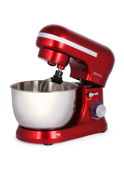 Buy Stand Mixer Bowl Capacity Compact And Lightweight SM-1510N 3.5Kg/4.5 L Red in UAE