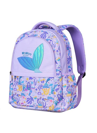 Buy Kids 16 Inch School Bag Mermaid - Purple in Saudi Arabia