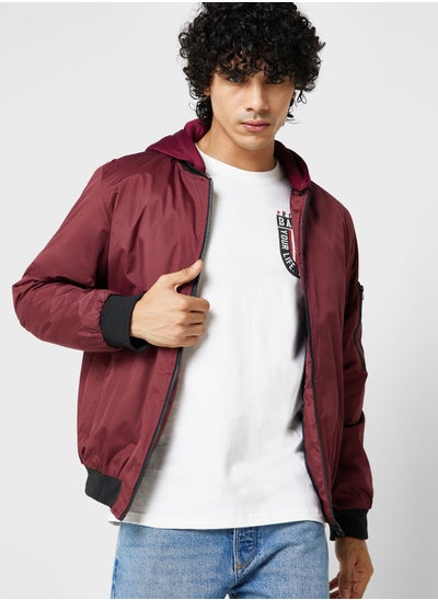 Buy Jersey Hooded Jacket in Saudi Arabia