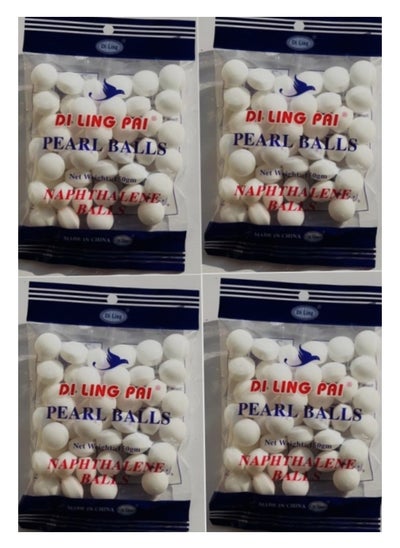 Buy Pearl Naphthalene Balls (Pack of 4, 600gm) in Saudi Arabia