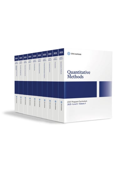 2025 CFA Program Curriculum Level I Box Set price in UAE | Noon UAE ...