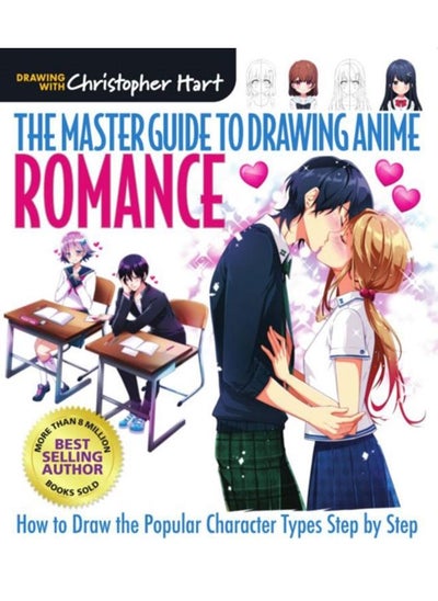 Buy Master Guide to Drawing Anime, The: Romance : How to Draw the Popular Character Types Step by Step in UAE