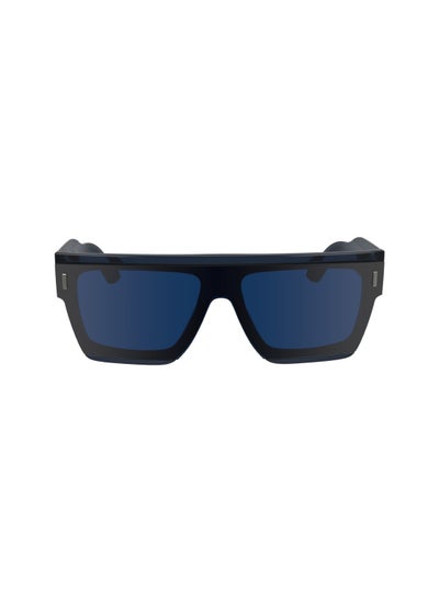 Buy FULL RIM ACETATE SQUARE CALVIN KLEIN SUN CK24502S  5518 (438) BLUE in UAE