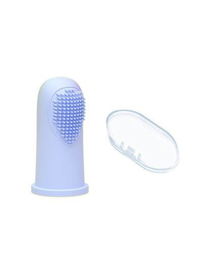 Buy Baby Finger Toothbrush With Cases Soft Massaging in UAE
