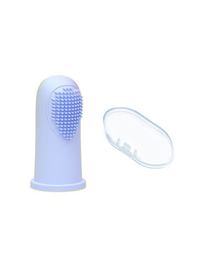 Buy Baby Finger Toothbrush With Cases Soft Massaging in UAE