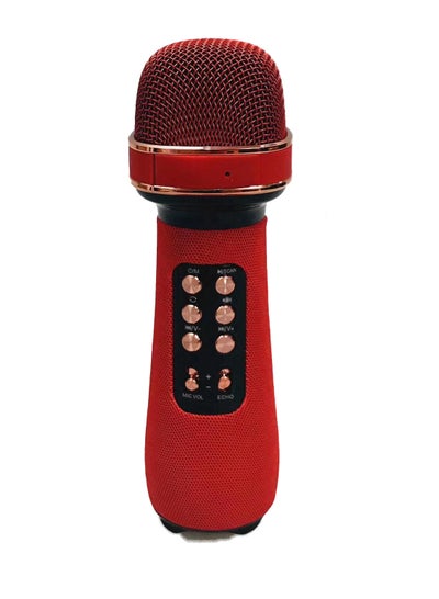 Buy WS898 Portable Radio Karaoke Microphone Speaker With Disco Light in Saudi Arabia