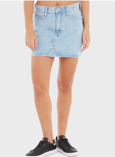 Buy High Waist Denim Skirts in UAE