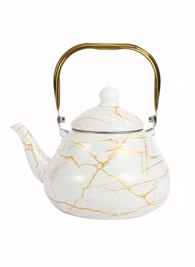 Buy 2.5L Home Marble Hot Water Kettle 14*14*25CM in UAE