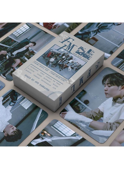 اشتري 55 Pcs Kpop SEVENTEEN 10th Mini Album FML Photocard Temptation Combination Lomo Cards For Fans Collection Gifts في السعودية