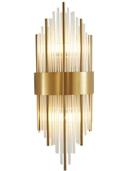 Buy Modern Gold Crystal Wall Lamp in UAE