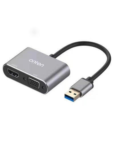 Buy Original ONTEN USB3.0 TO HDTV/VGA ADAPTER in UAE