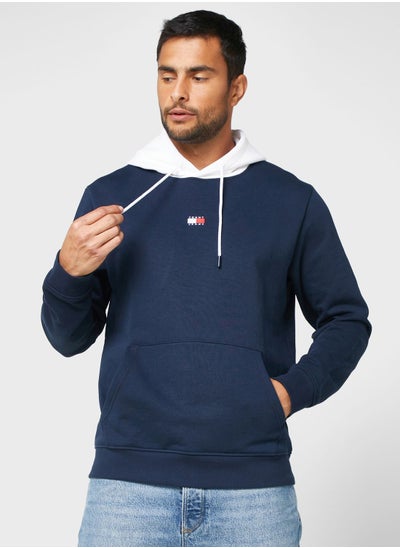 Buy Colour Block Hoodie in UAE