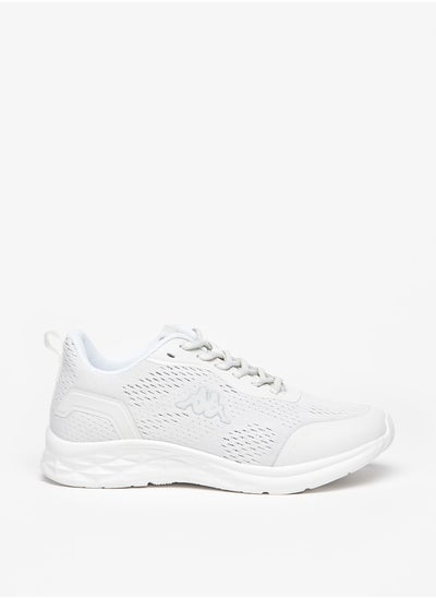 Buy Women's Textured Sports Shoes with Lace-Up Closure in UAE