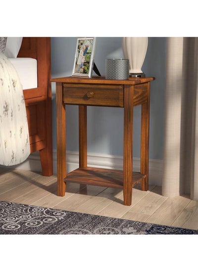 Buy Commode/Side Table -  Natural Suede Wood in Egypt