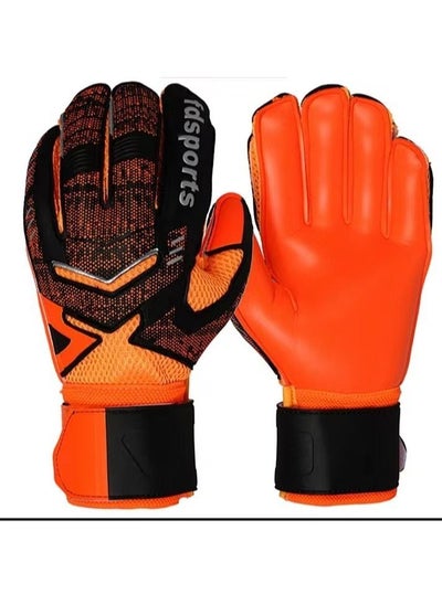 Buy New Falcon Football Professional Adult Latex Fingerless Breathable Durable Thickened Goalkeeper Gloves Goalkeeper Gloves in UAE