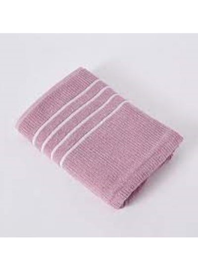 اشتري Mateo Ribbed Cotton Bath Towel 68 x 136 cm في السعودية