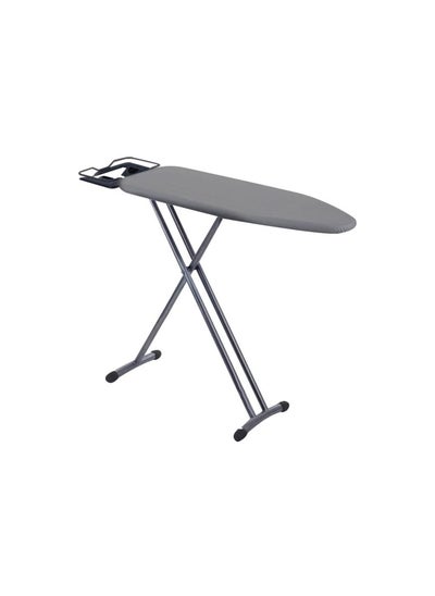 Buy Adjustable Height Ironing Board with Retractable Iron Rest in UAE