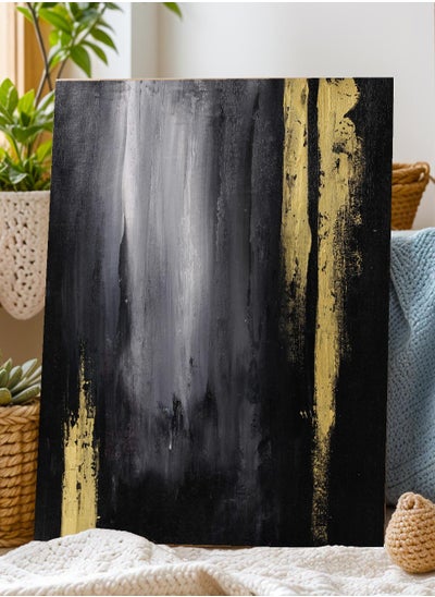 Buy Abstract Painting Framed Canvas Wall Arts Stretched Over Wooden Frame Paintings for Home Living Room Office Decor 40cm x 60cm in Saudi Arabia