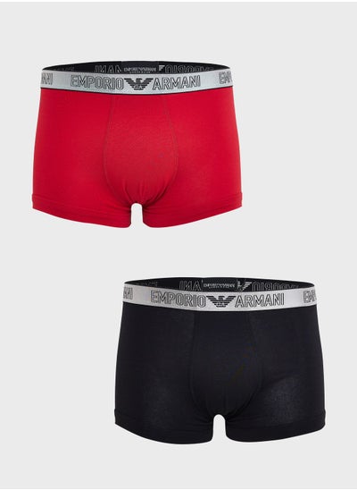 Buy 2 Pack Logo Band Assorted Briefs in UAE