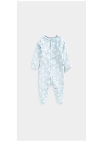 Buy Blue Star Fleece Sleepsuit in Saudi Arabia