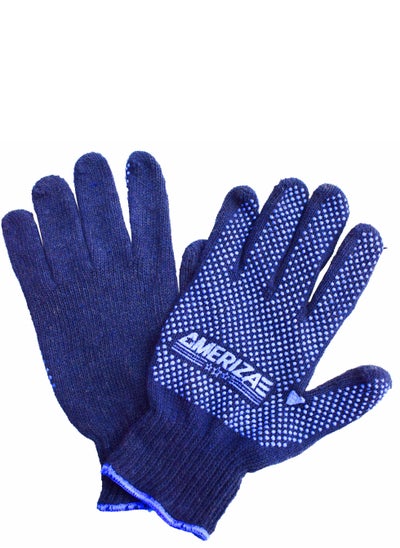 Buy Ameriza Blue Single Side Dotted Gloves KNSDA II in UAE