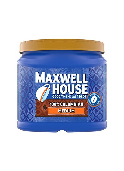 Buy Maxwell House 100% Colombian Medium Roast Ground Coffee (24.5 oz Canister) in UAE