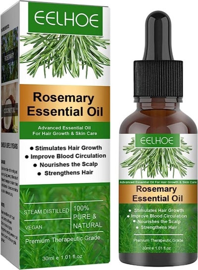Buy Rosemary Hair Growth Essential Oil Fast Growing Anti Hair Loss 30m in UAE