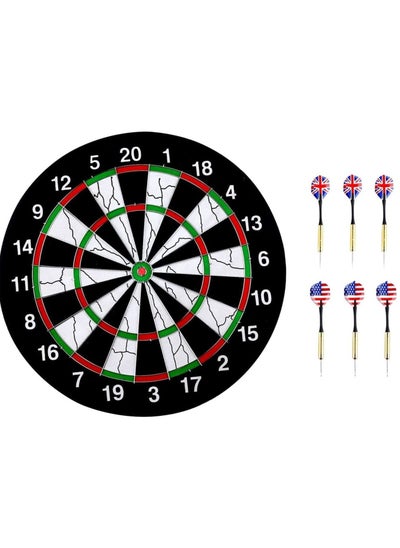 Buy Dartboard with four darts 12 inches in UAE