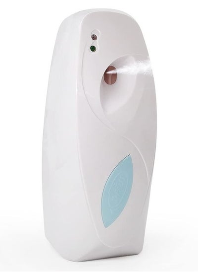 اشتري Automatic Air Freshener Dispenser Wall Mounted/Free Standing Auto Sensor Spray Dispenser for Bathroom Washroom Hotel Office White في الامارات