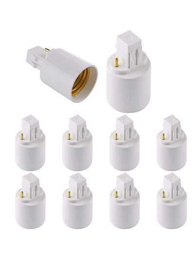 Buy Gx23 to E26/E27 Lamp Base Holder Socket Adapter, Light Sockets Adapter in UAE