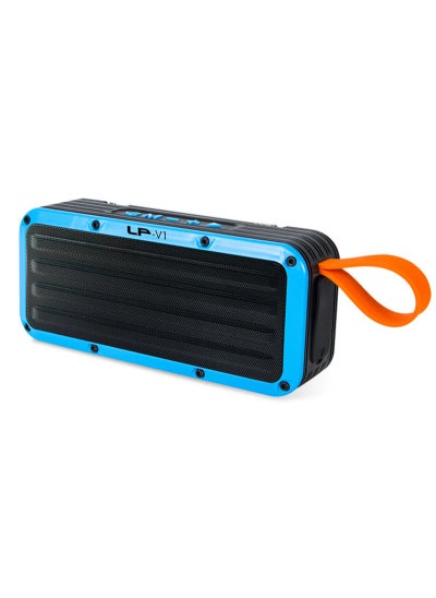 Buy 2-in-1 Bluetooth Speaker & Radio LP-V1 Blue in Saudi Arabia