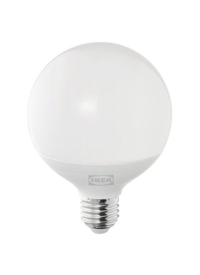 Buy Led Bulb E27 1055 Lumen Dimmable Globe Opal White 95 Mm in Saudi Arabia