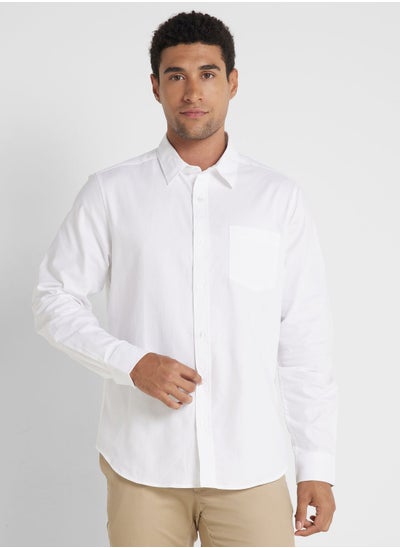 اشتري Long Sleeve Oxford Shirt في السعودية