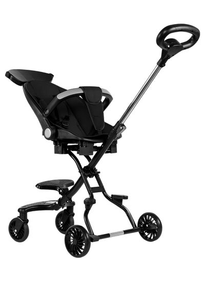 Buy 2-in-1 Compact Travel Stroller for Toddlers Outdoor With Reversible Seat And Reclaimable Backrest, in Saudi Arabia