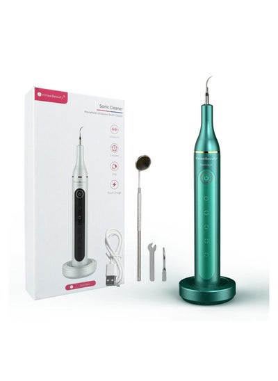 اشتري Dental Scaler Ultrasonic Teeth Calculus Plaque Remover Electric Sonic Tartar Eliminator Stains Removal في السعودية